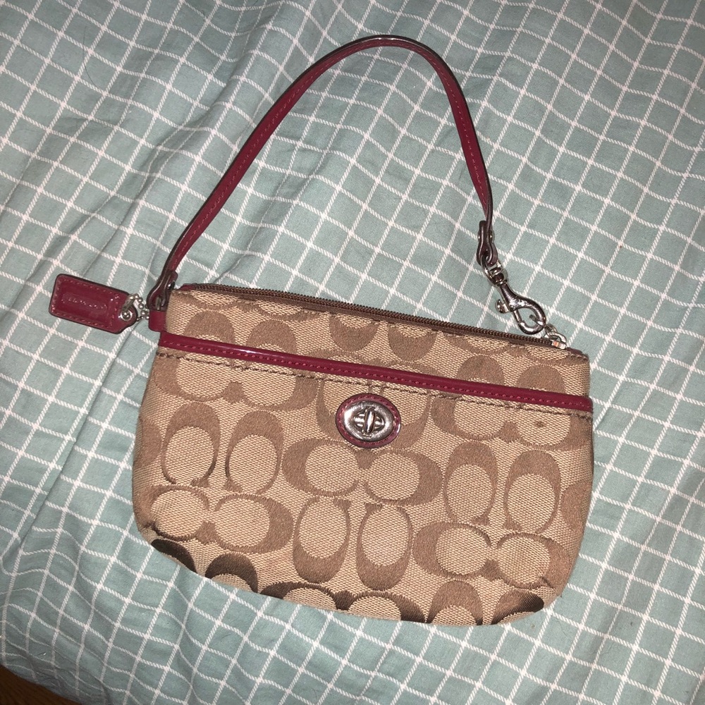 Coach wristlet